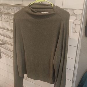 Womens Olive Green Sweater